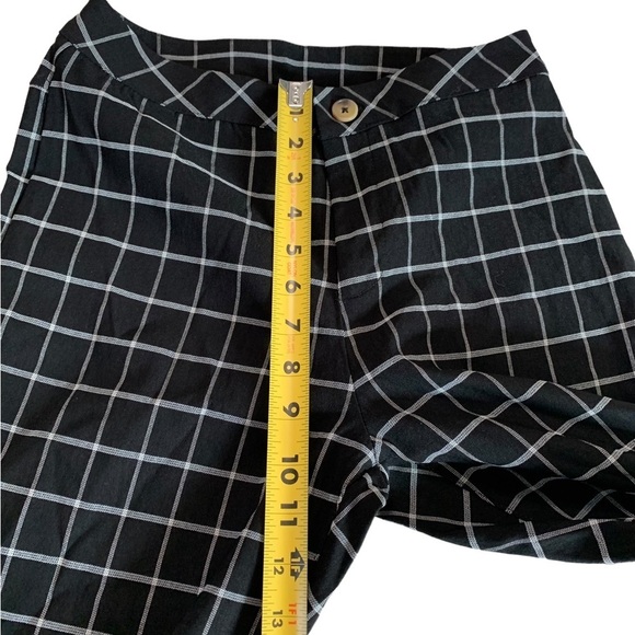 PS/LA Grid Pattern Black & White Pants Size Medium - Picture 13 of 16